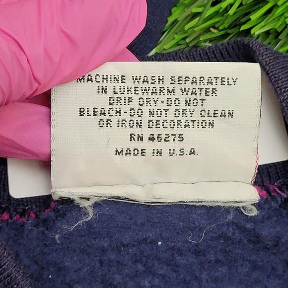 Vintage 80s Old-Stage Campground Sweatshirt Womens M 20x24 - Picture 12 of 16